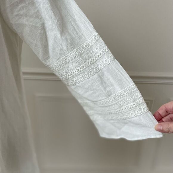 Sundance Cottagecore Southwestern Prairie Aline Shift Dress Western Boho S - Picture 7 of 11